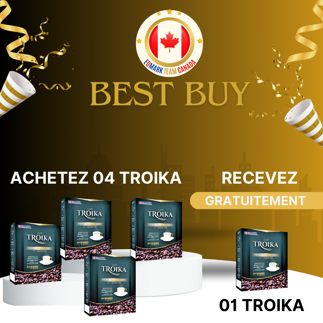 04 TROIKA POUR 01GRATUIT