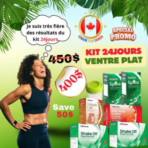 KIT 24JOURS VENTRE PLAT